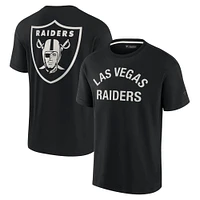 Unisex Fanatics Black Las Vegas Raiders Elements Super Soft Short Sleeve T-Shirt