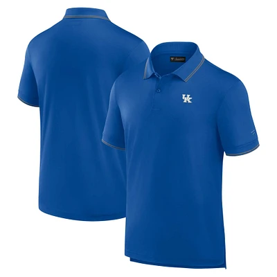 Men's Fanatics Royal Kentucky Wildcats Front Office Pique Polo