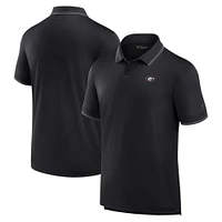 Men's Fanatics Black Georgia Bulldogs Front Office Pique Polo