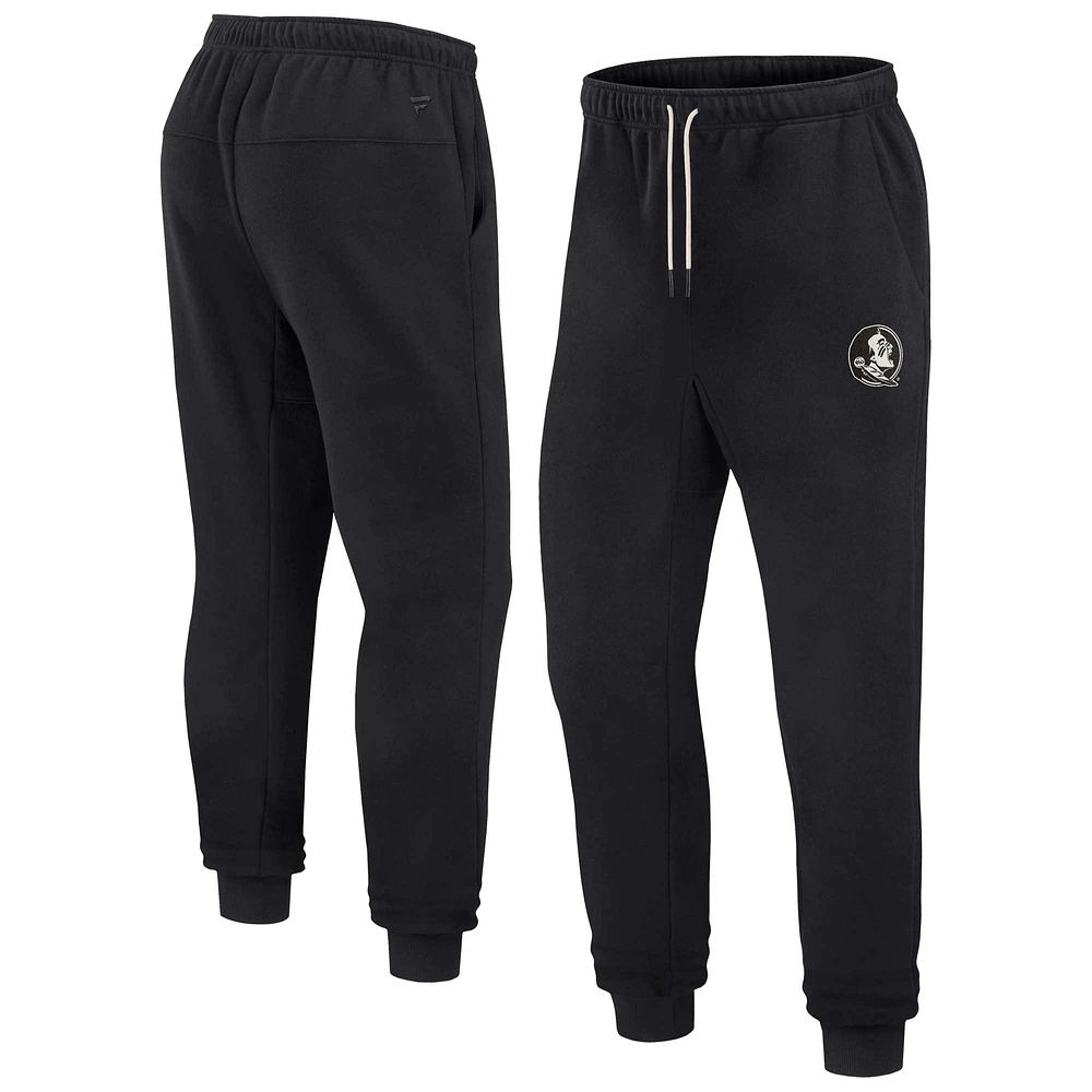 Unisex Fanatics Black Florida State Seminoles Elements Super Soft Fleece Jogger