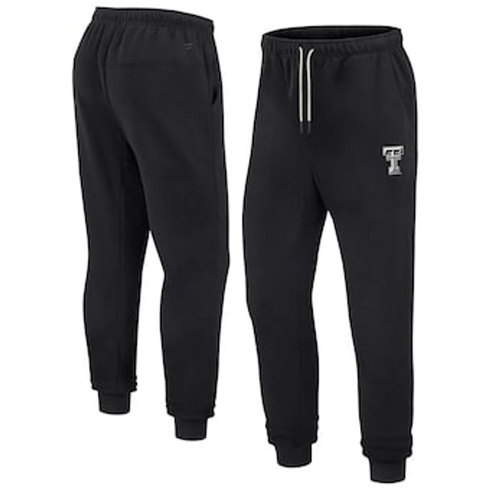 Unisex Fanatics Black Texas Tech Red Raiders Elements Super Soft Fleece Jogger