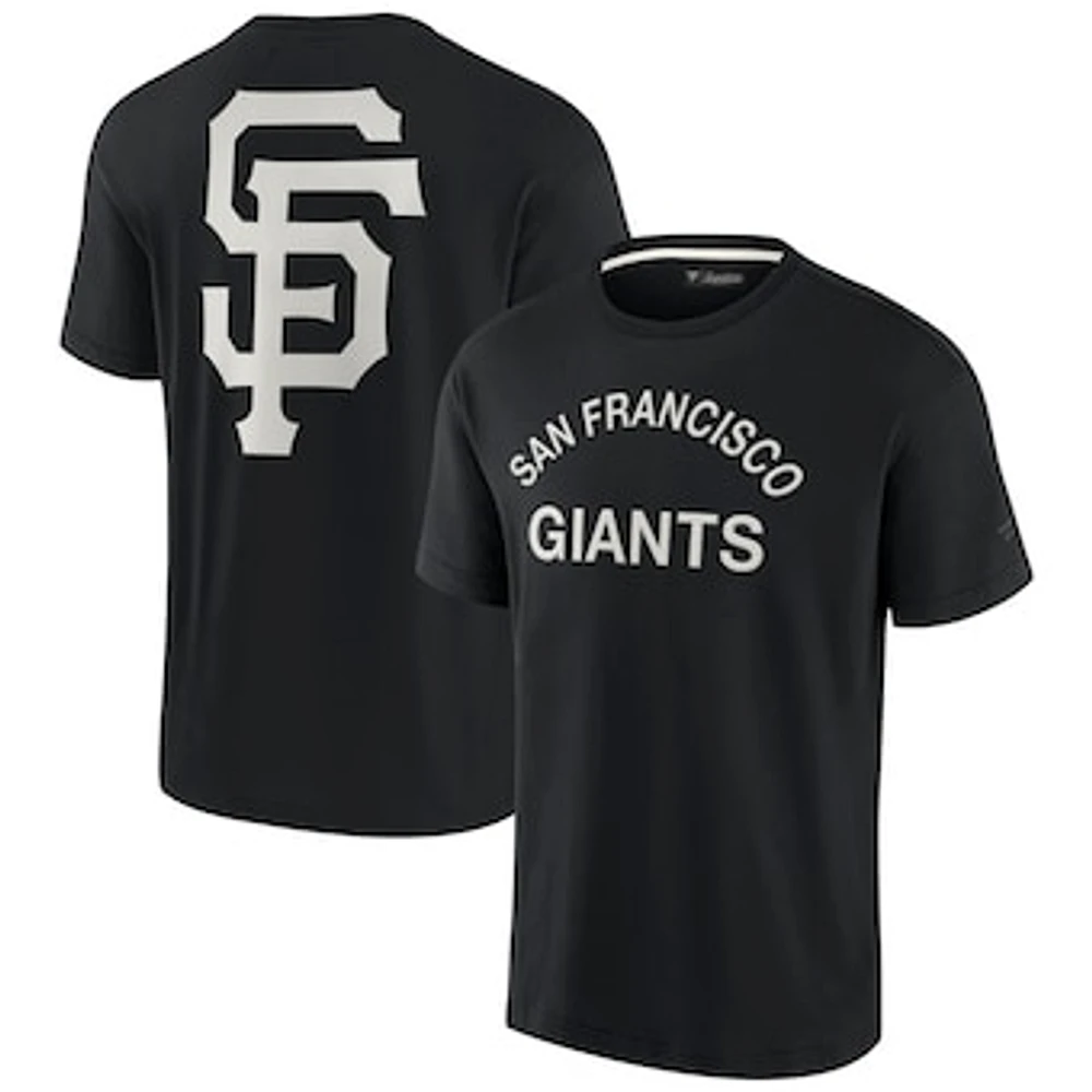 Unisex Fanatics Black San Francisco Giants Elements Super Soft Short Sleeve T-Shirt