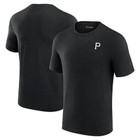 Men's Fanatics Black Pittsburgh Pirates Modal Short Sleeve T-Shirt