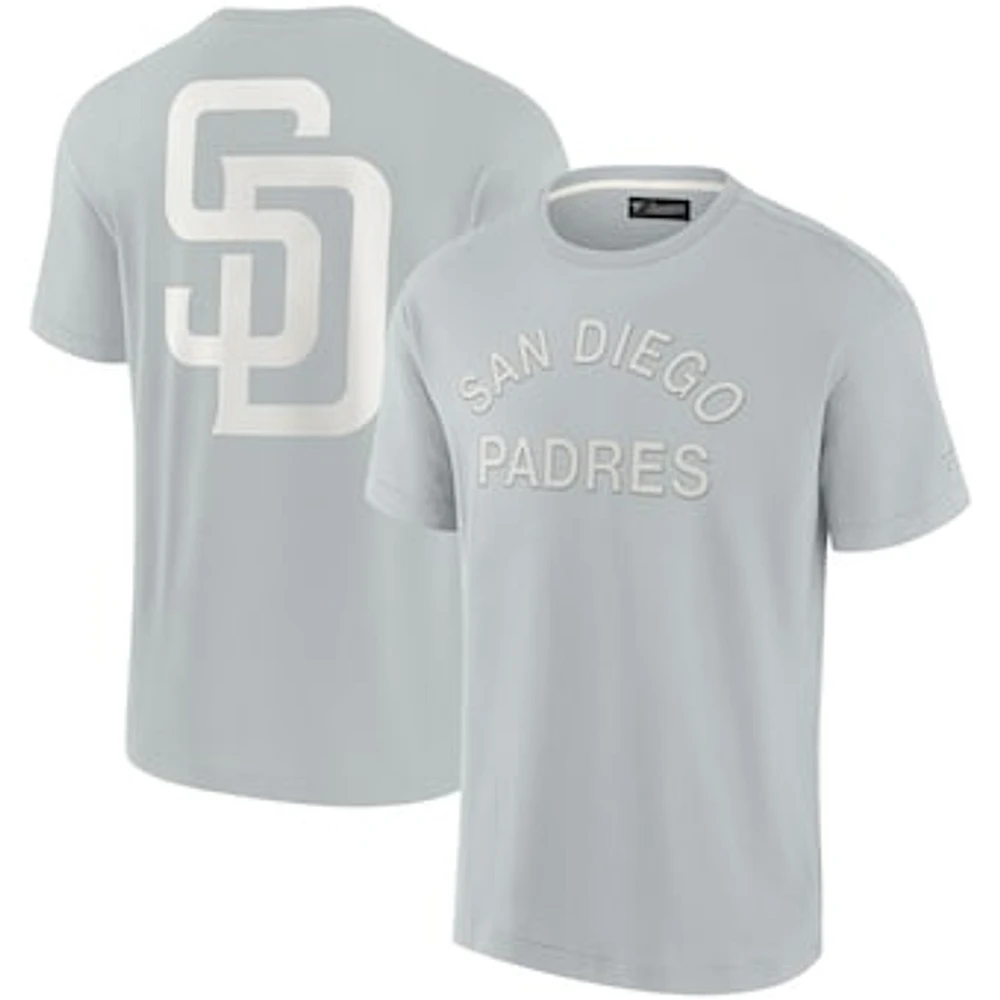 Unisex Fanatics Gray San Diego Padres Elements Super Soft Short Sleeve T-Shirt