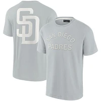 Unisex Fanatics Gray San Diego Padres Elements Super Soft Short Sleeve T-Shirt