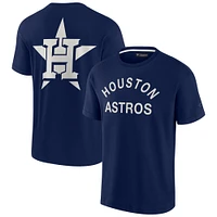 Unisex Fanatics Navy Houston Astros Elements Super Soft Short Sleeve T-Shirt