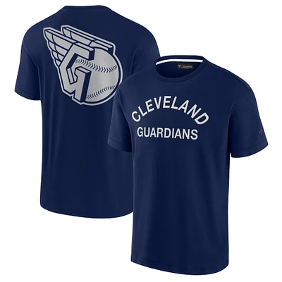 Unisex Navy Cleveland Guardians Elements Super Soft Short Sleeve T-Shirt