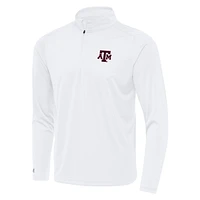 Men's Antigua Texas A&M Aggies Tribute Quarter-Zip Top