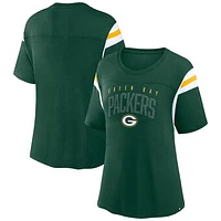 Women's Fanatics Green Green Bay Packers Classic Rhinestone T-Shirt