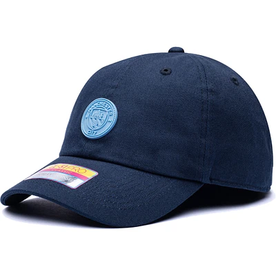 Men's Navy Manchester City Casuals Adjustable Hat