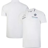 Men's Umbro  White Williams Racing 2023 CVC Media Polo