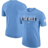 Men's Nike Light Blue North Carolina Tar Heels Campus Gametime T-Shirt