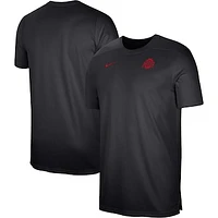 Men's Nike  Black Ohio State Buckeyes Sideline Coaches Performance Top