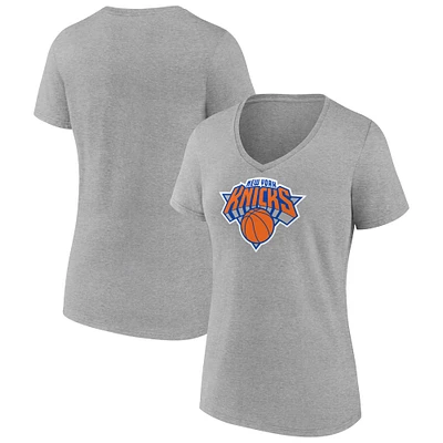 Women's New York Knicks Logo V-Neck T-Shirt