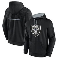 Men's Fanatics Black Las Vegas Raiders Defender Evo Pullover Hoodie