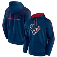 Men's Fanatics Navy Houston Texans Defender Evo Pullover Hoodie