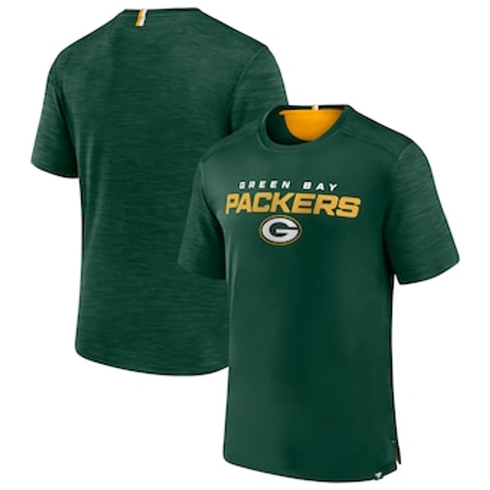 Men's Fanatics Green Green Bay Packers Defender Evo T-Shirt