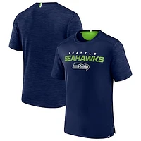 Men's Fanatics College Navy Seattle Seahawks Defender Evo T-Shirt