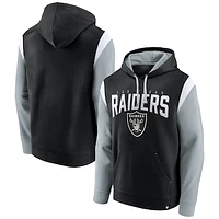 Men's Fanatics Black Las Vegas Raiders Trench Battle Pullover Hoodie