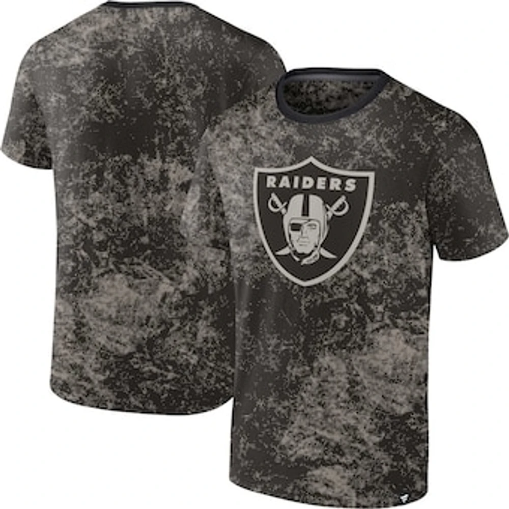 Men's Fanatics Black Las Vegas Raiders Shadow T-Shirt