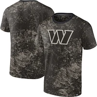 Men's Fanatics Black Washington Commanders Shadow T-Shirt