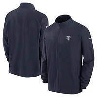 Men's Nike Navy Chicago Bears 2023/24 Sideline Full-Zip Jacket