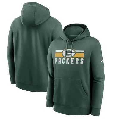 Men's Nike Green Bay Packers Club Fleece Pullover Hoodie