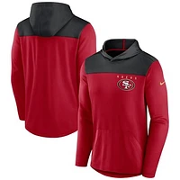 Men's Nike Scarlet San Francisco 49ers Fan Gear Pullover Hoodie