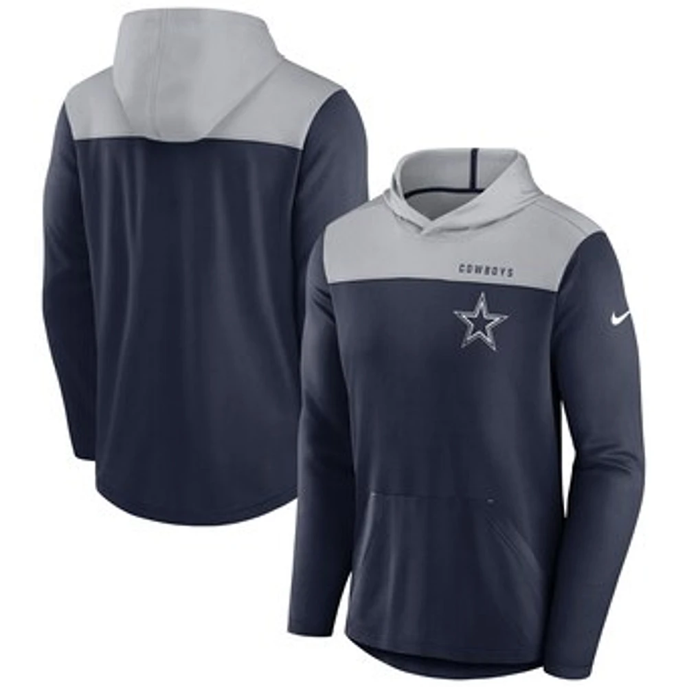 Men's Nike Navy Dallas Cowboys Fan Gear Pullover Hoodie