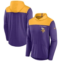 Men's Nike Purple Minnesota Vikings Fan Gear Pullover Hoodie