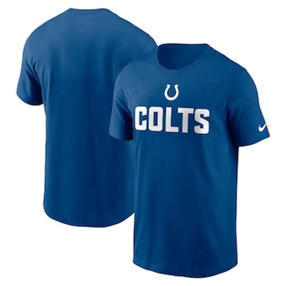 Men's Nike  Royal Indianapolis Colts Local Essential T-Shirt