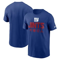 Men's Nike Royal New York Giants Local Essential T-Shirt