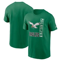 Men's Nike Midnight Green Philadelphia Eagles Lockup Essential T-Shirt