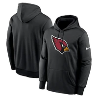 Men's Nike Black Arizona Cardinals Primary Logo Performance Pullover Hoodie