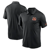 Men's Nike Black Cincinnati Bengals Franchise Logo Performance Polo