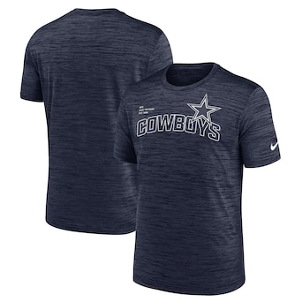 Men's Nike  Navy Dallas Cowboys Big & Tall Velocity Performance T-Shirt