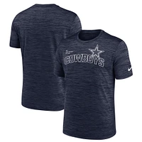 Men's Nike  Navy Dallas Cowboys Big & Tall Velocity Performance T-Shirt