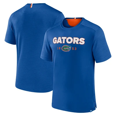 Men's Fanatics  Royal Florida Gators Defender Rush T-Shirt