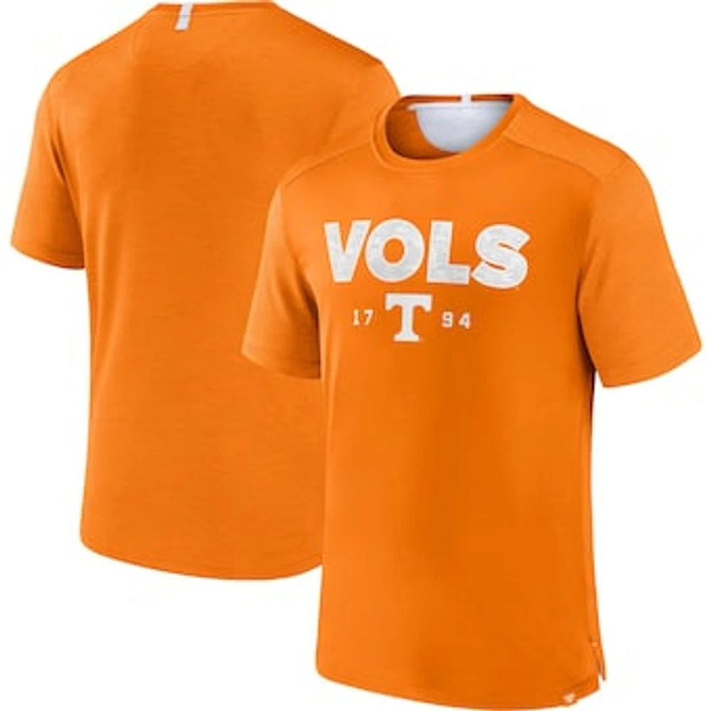 Men's Fanatics  Tennessee Orange Volunteers Defender Rush T-Shirt