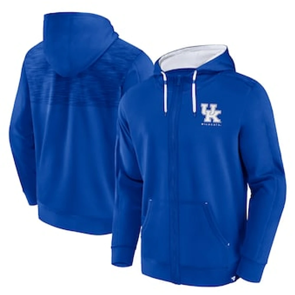 Men's Fanatics Royal Kentucky Wildcats Power Index Full-Zip Hoodie