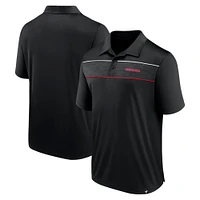 Men's Fanatics  Black Georgia Bulldogs Defender Polo