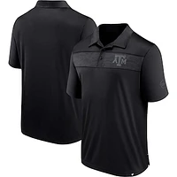 Men's Fanatics  Black Texas A&M Aggies OHT Military Appreciation Polo
