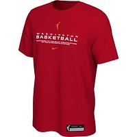 Men's Nike  Red Washington Mystics On-Court Legend Essential Practice Performance T-Shirt