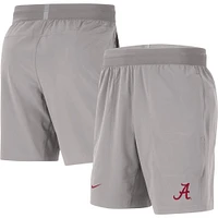 Men's Nike  Gray Alabama Crimson Tide Player Performance Shorts