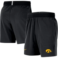 Men's Nike  Black Iowa Hawkeyes Player Performance Shorts