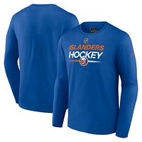 Men's Fanatics  Royal New York Islanders Authentic Pro Primary Long Sleeve T-Shirt