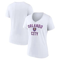 Women's Orlando City SC Victory Arch Logo V-Neck T-Shirt