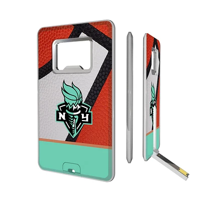 New York Liberty Basketball Credit Card USB Drive & Bottle Opener