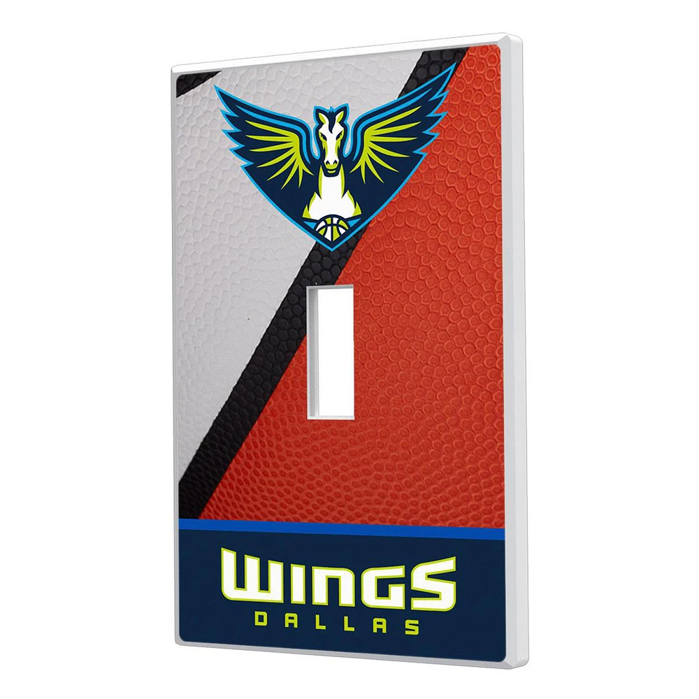 Dallas Wings Basketball Single Toggle Lightswitch Plate