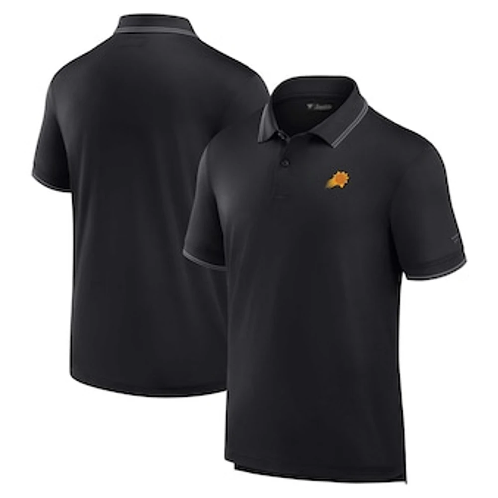 Men's Fanatics Black Phoenix Suns Front Office Polo